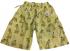 Kids 3/4 Length Sandy Giraffe Design Trousers Ages 1 - 5 - Fair Trade