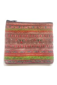Hmong Lao Hill Tribe Beautiful Glittery Tribal Purse - Fair Trade
