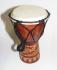 Authentic African Style 20 cm high Hand Carved Djembe Drum - Fair Trade