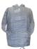 Handspun Cotton Nepalese Baja Jerga Style Hoodie - Blue / Green Stripes - Fair Trade