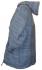 Handspun Cotton Nepalese Baja Jerga Style Hoodie - Blue / Green Stripes - Fair Trade