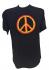 Fair Trade Embroidered Classic Peace Sign T Shirt 