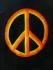 Fair Trade Embroidered Classic Peace Sign T Shirt 