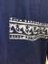 Blue Traditional Blockprint Cotton Mens Long Sleeve Shirt - Fair Trade