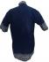 Blue Traditional Blockprint Cotton Mens Short Sleeve Shirt - Fair Trade