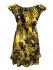 Green / Yellow  Bold Flower Print Floaty Indian Cotton Lizzy Maternity Blouse - Fair Trade 