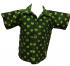 Boys Lime Green and Dark Green Classic Frog Design Short Sleeve Shirt Ages 1 - 5 - Fair Trade