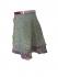 Fair Trade Short Sari Silk  Reversible Tiered Wrap Skirt - Blue / Grey Design