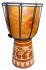 Authentic African Style 30 cm high Hand Carved Djembe Drum - Fair Trade
