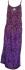 Beautiful Purple Strappy Balinese Bird of Peace Sundress/Shift Dress with Ties 