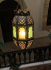 Moroccan Classic Metal Lampshade with coloured glass from Marrakesh 